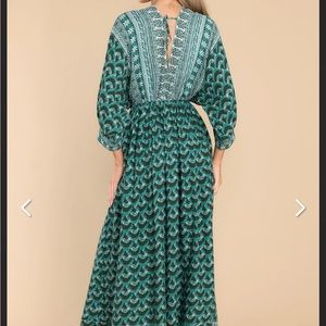 Emerald Green Maxi Dress